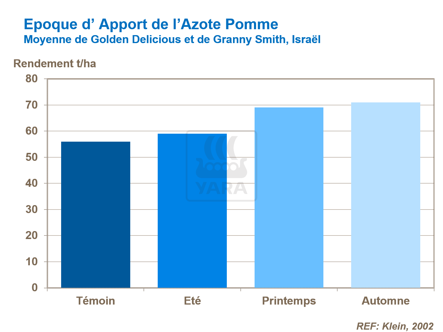 Azote et rendement