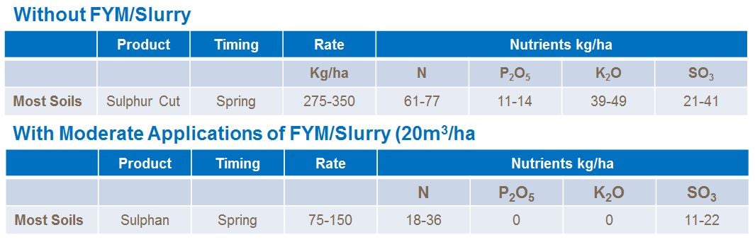Willow fertiliser programme