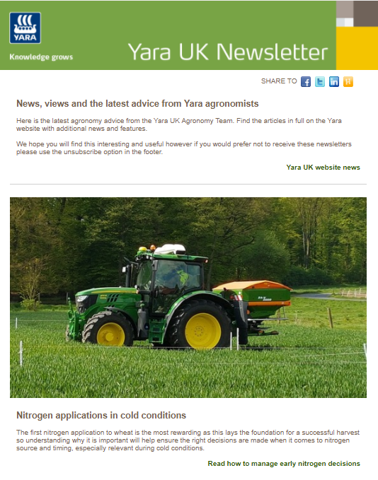 Agronomy Newsletter